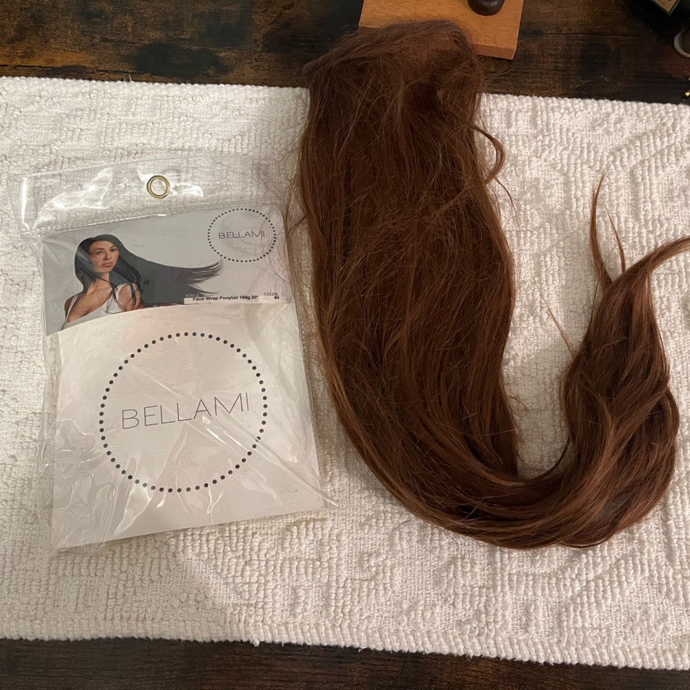 Bellami hair extensions for ponytail